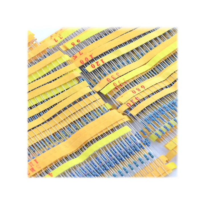 ¼ watt Resistor Assortment Kit (600 Pcs) 10Ω - 1MΩ