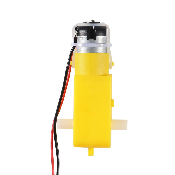3-6V Gearbox Motor 200RPM Ratio 1:48 With Soldered wires