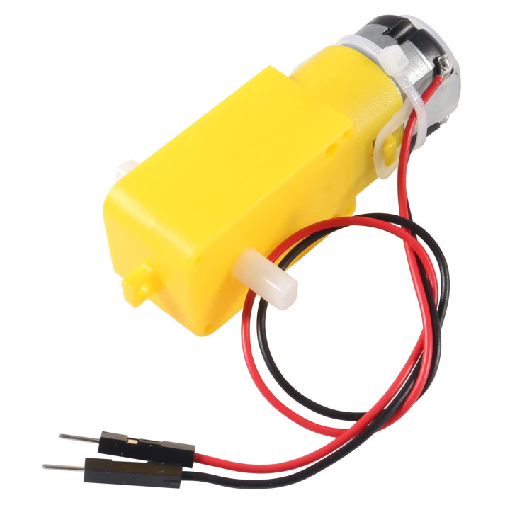 3-6V Gearbox Motor 200RPM Ratio 1:48 With Soldered wires