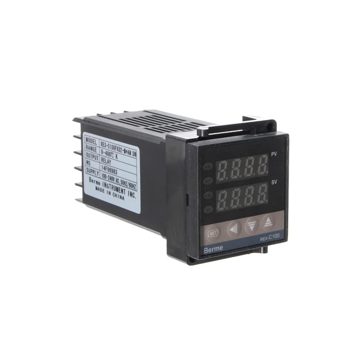 220V REX-C100 Temperature Controller (K-Type Thermocouple)