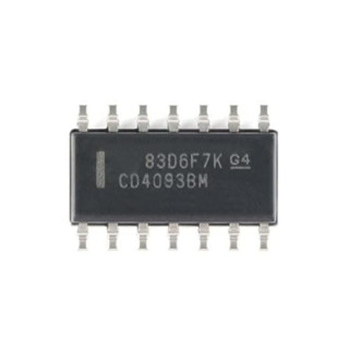 CD4093BM – SMD Quad 2-Input NAND Gate with Schmitt Trigger Inputs