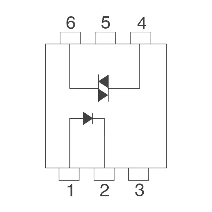 MOC3020 TRIAC Driver Optocoupler, 400V