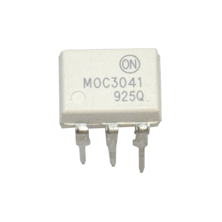 MOC3041 Zero-Cross TRIAC Driver Optocoupler, 400V