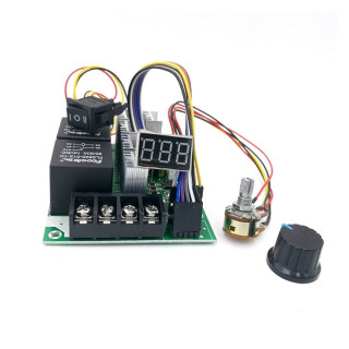 60A DC Speed Controller PWM with LED Display and Direction Switch