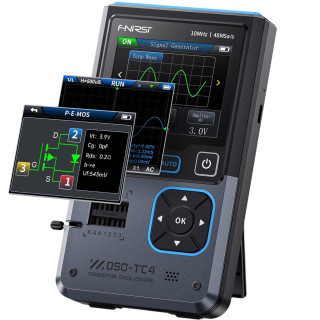 FNIRSI DSO-TC4 3-in-1 10 MHz Digital Oscilloscope / Signal Generator / LCR Tester