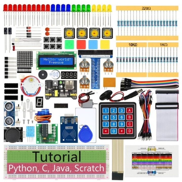 Raspberry Pi Ultimate Super Starter Kit