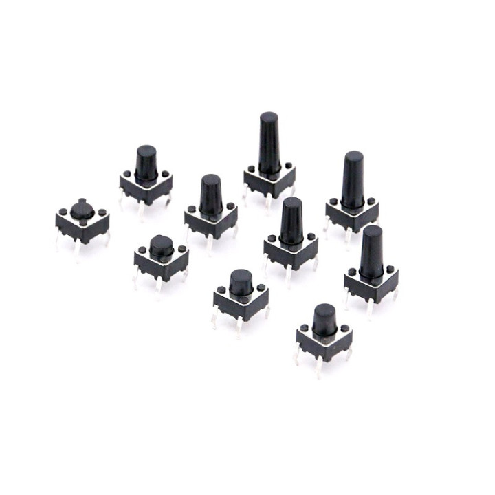6×6 mm Push Button – Select Height