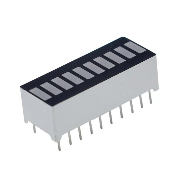10-Segment Red LED Bar Graph