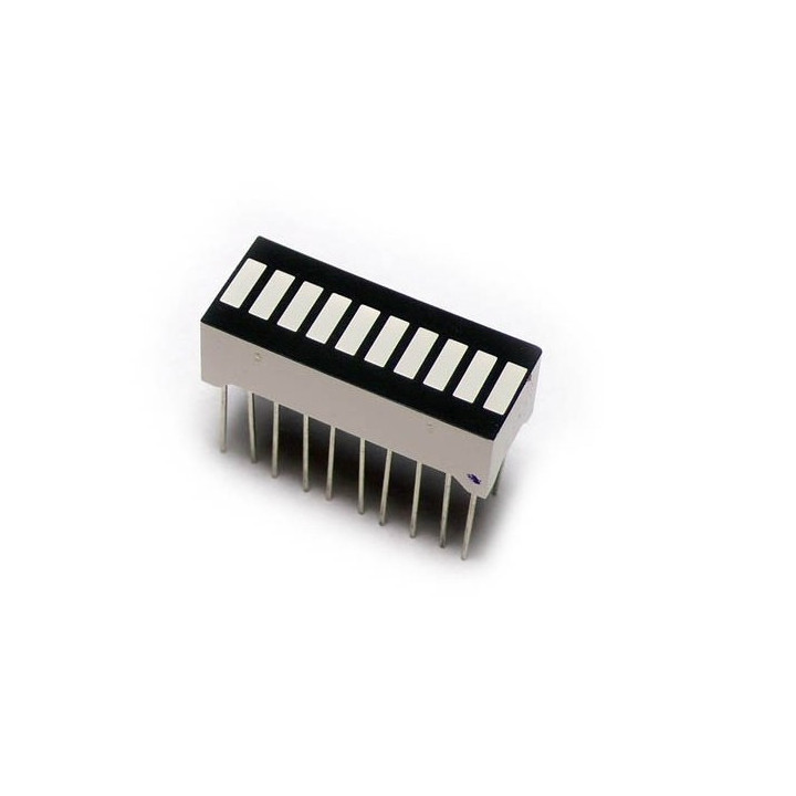 10-Segment Red LED Bar Graph