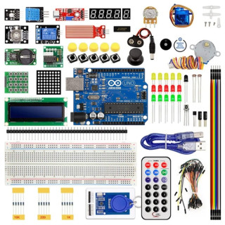 Arduino UNO R3 (Original Chip) Ultimate Starter Kit