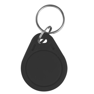 RFID Keyring Tag – 13.56 MHz (Black)