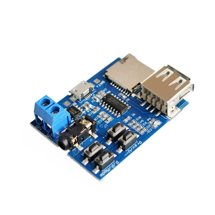 MP3 Player Module with 2W Amplifier