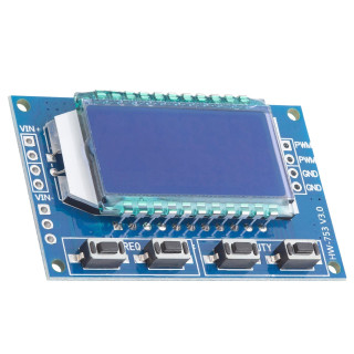 PWM Signal Generator Module with LCD Display (1Hz–150kHz Adjustable)