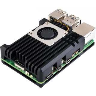 Raspberry Pi 5 Aluminum Case with Fan