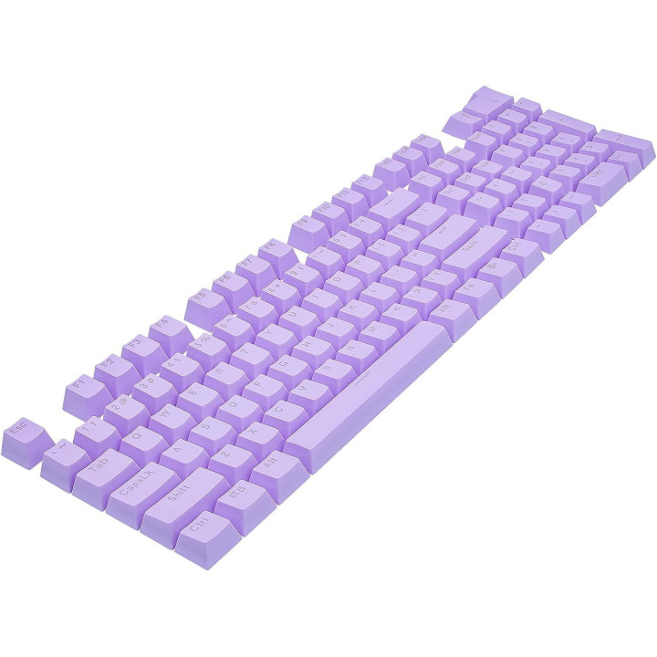 Purple Full-Size Keyboard Keycaps