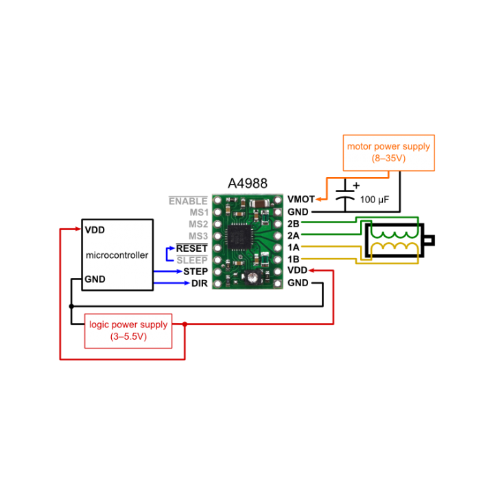 A4988 Stepper Motor Driver