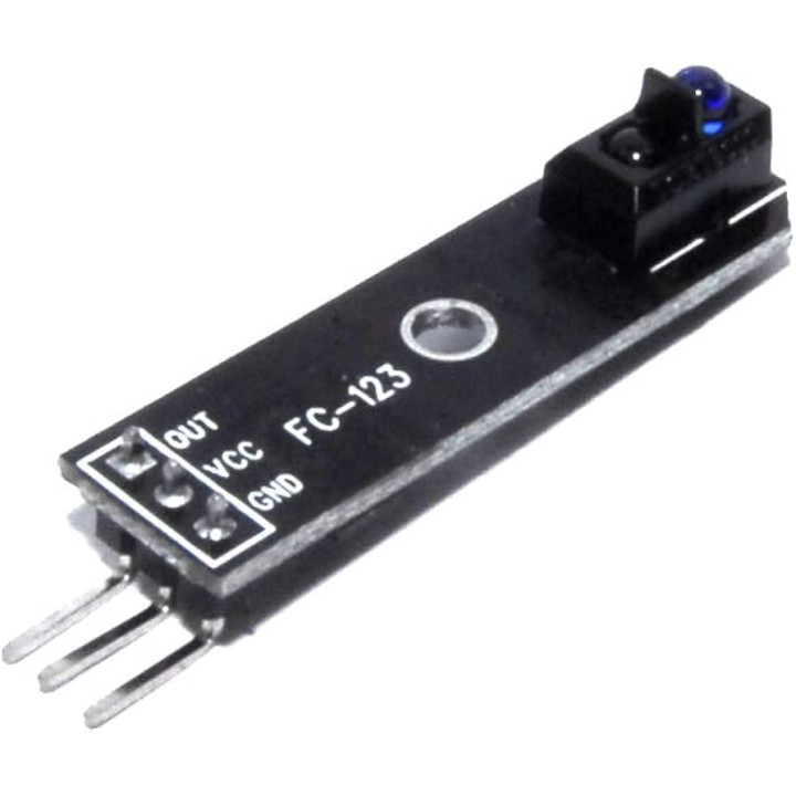 FC-123 TCRT5000 IR Infrared Line Tracking Sensor with 74HC14D Schmitt Trigger
