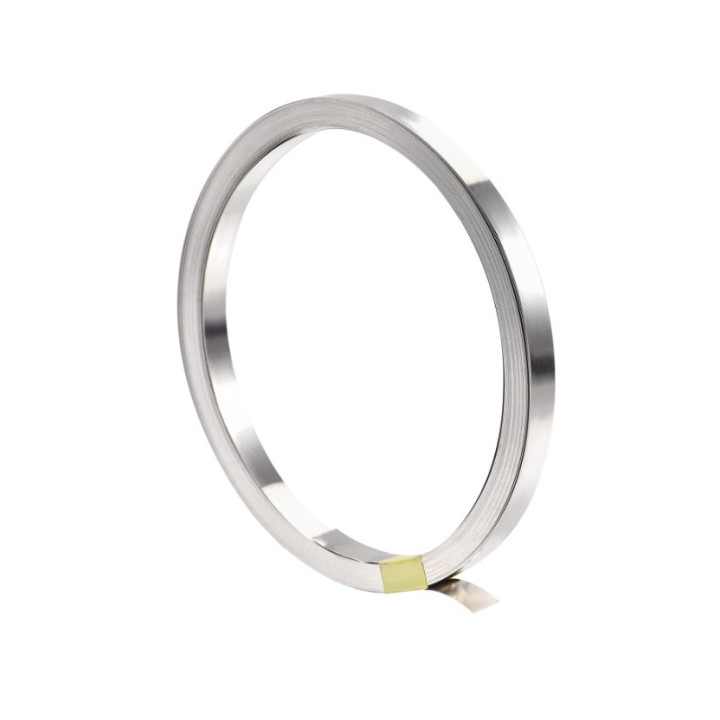 10m Roll 3mm Nickel-Plated Steel Strip