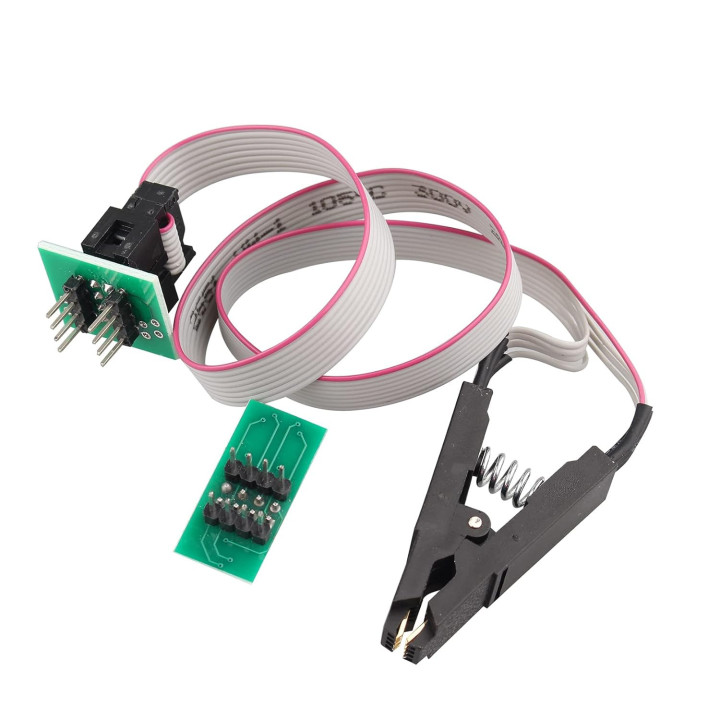 SOIC Test Clip with Cable & 2 Adapter Boards