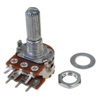 Dual 10K Potentiometer (Stereo Rotary Potentiometer)