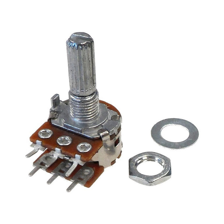 Dual 10K Potentiometer (Stereo Rotary Potentiometer)