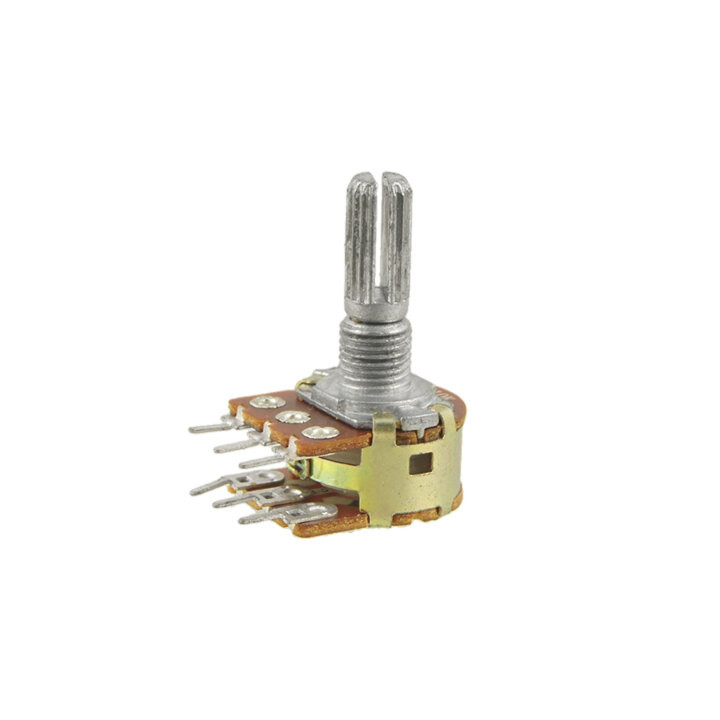 Dual 10K Potentiometer (Stereo Rotary Potentiometer)