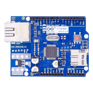 Arduino Ethernet Shield R3 with Micro-SD (WizNet W5100 TCP/IP)