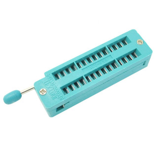 28-Pin ZIF IC Test & Programming Socket (2.54 mm)