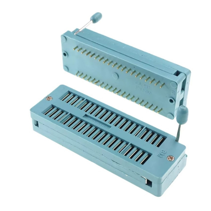 40-Pin ZIF IC Test & Programming Socket, 2.54 mm, 3M