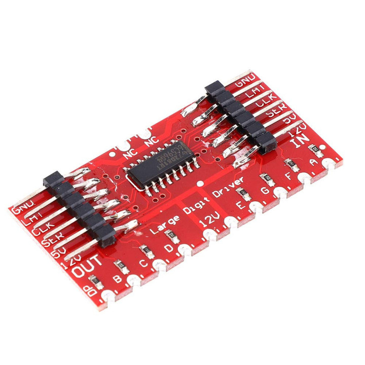 TPIC6C596 8-Bit Shift Register Module – 7-Segment LED Driver