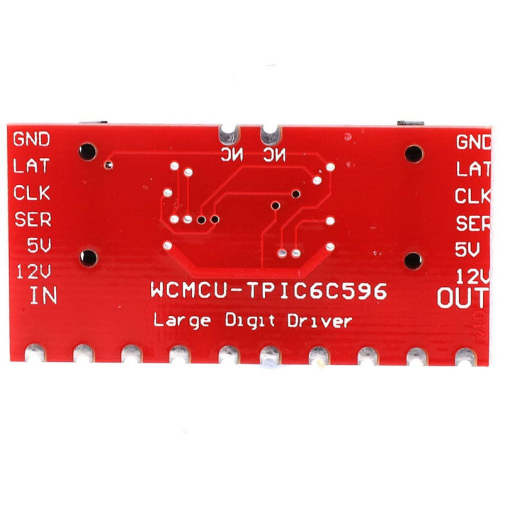 TPIC6C596 8-Bit Shift Register Module – 7-Segment LED Driver