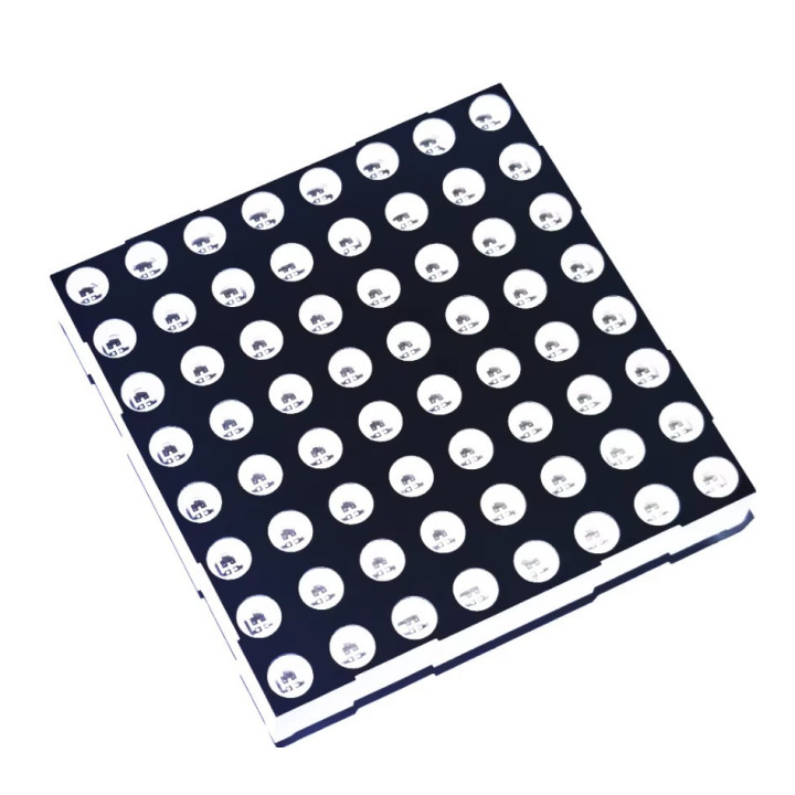 8×8 Red Dot Matrix LED Display (60×60mm, Common Anode)