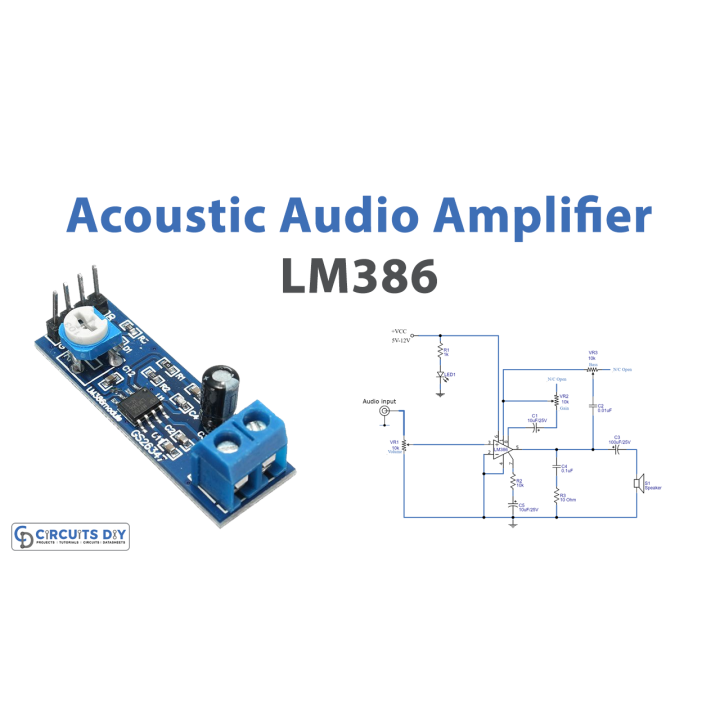 LM386 Audio Amplifier Module