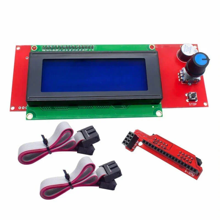 2004 Character LCD Control Panel with Encoder & SD Card Slot