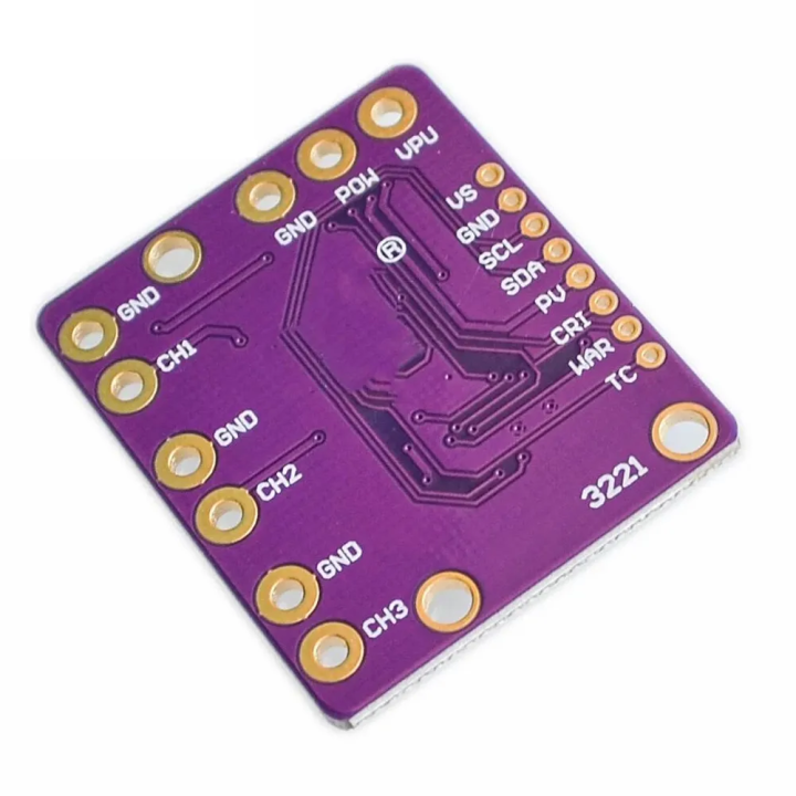 INA3221 Triple-Channel I2C Current & Voltage Monitor Module