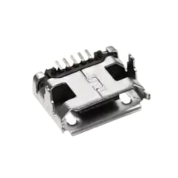 Micro USB Type-B Female Connector – SMD with Reinforced Shield