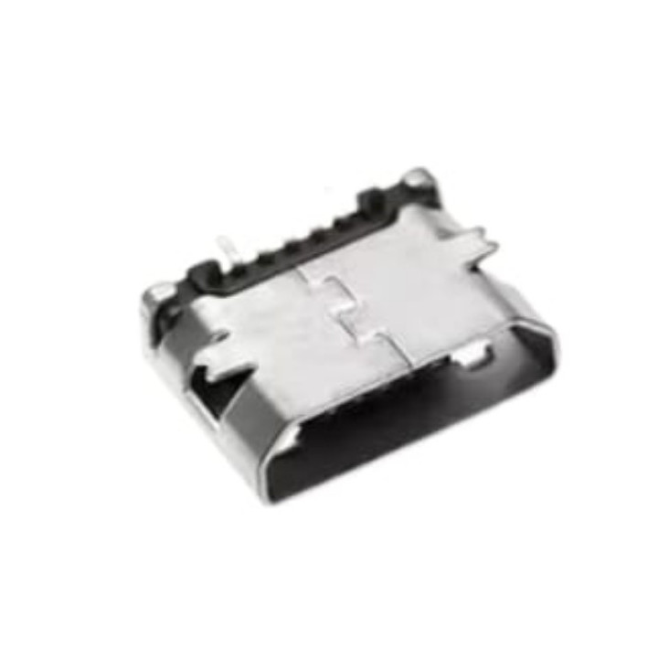 Micro USB Type-B Female Connector – SMD Compact
