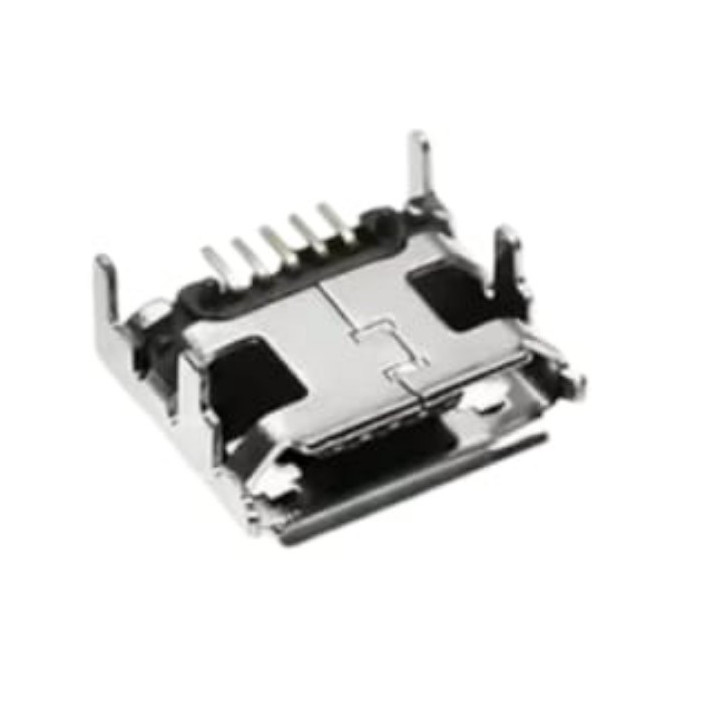 Micro USB Type-B Female Connector – SMD Heavy-Duty Mount