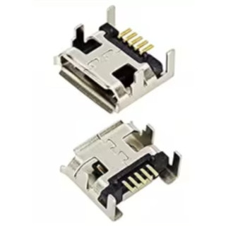 Micro USB Type-B Female Connector – SMD with Side Tabs