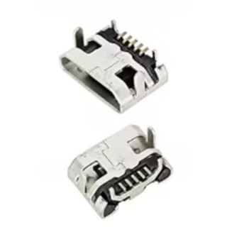 Micro USB Type-B Female Connector – Through-Hole with Side Legs