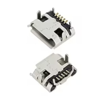 Micro USB Type-B Female Connector – SMD Compact