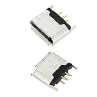 Micro USB Type-B Female Connector – Vertical Pin Type
