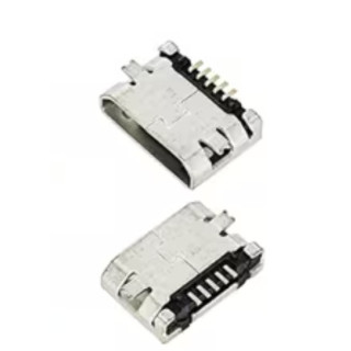 Micro USB Type-B Female Connector – SMD Heavy-Duty Mount