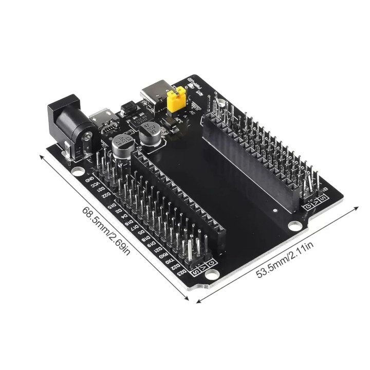 ESP32 DevKitC GPIO Expansion Board for ESP-WROOM-32