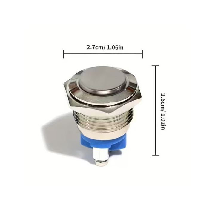 19mm Metallic Push Button Switch