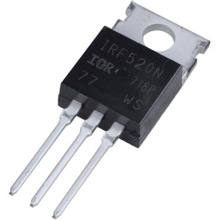 IRF520 N-Channel Mosfet 100V - 9.2A