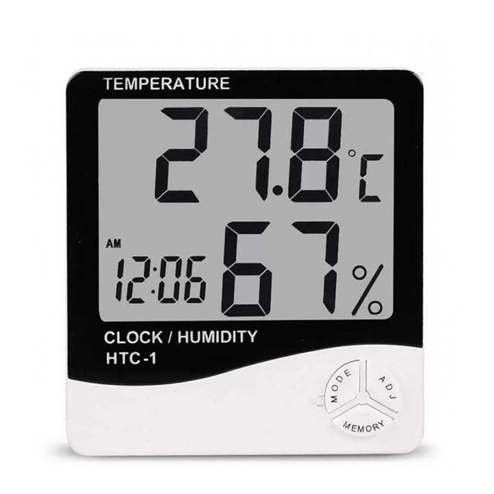 Clock with Temperature & Humidity