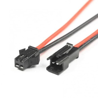 2-Pin JST SM Connector Set (Male + Female)