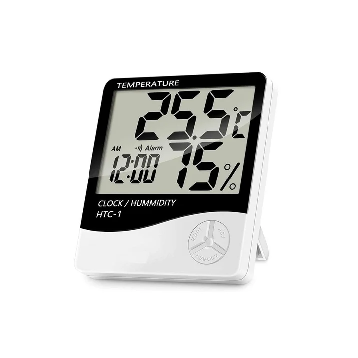 Clock with Temperature & Humidity