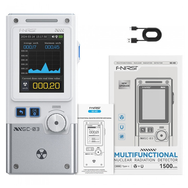FNIRSI GC-03 Multifunctional Radiation Detector